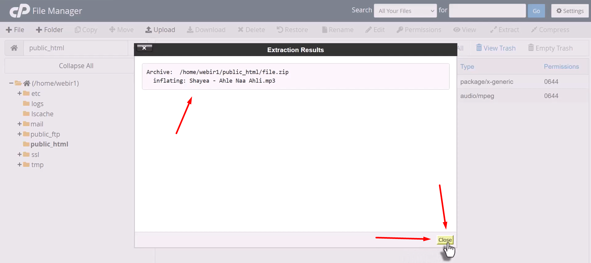 اکسترکت فایل 3