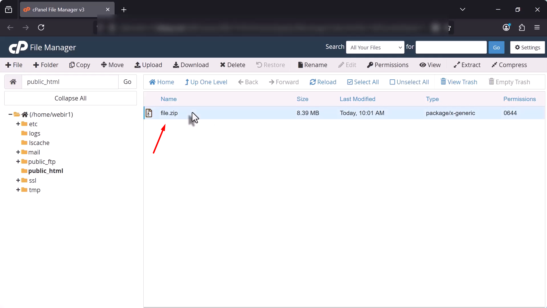 اکسترکت فایل