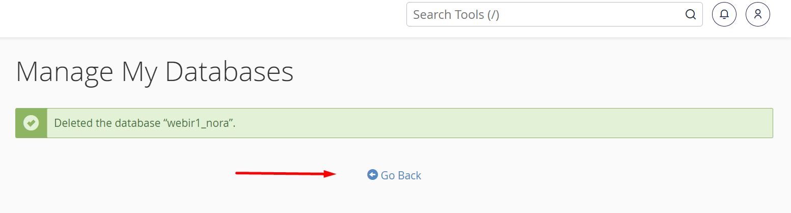 حذف دیتابیس 3