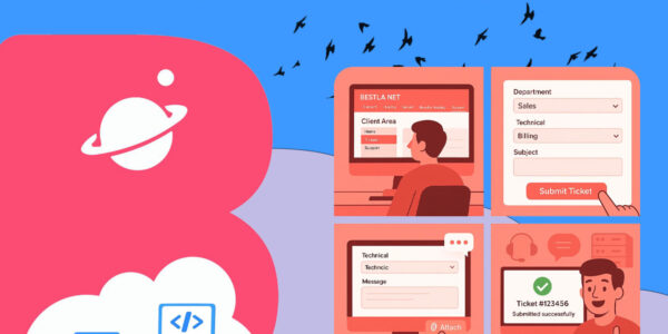 آموزش ارسال تیکت به بخش پشتیبانی