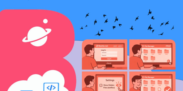 1نحوه مشاهده فایل‌های مخفی در هاست سی‌پنل